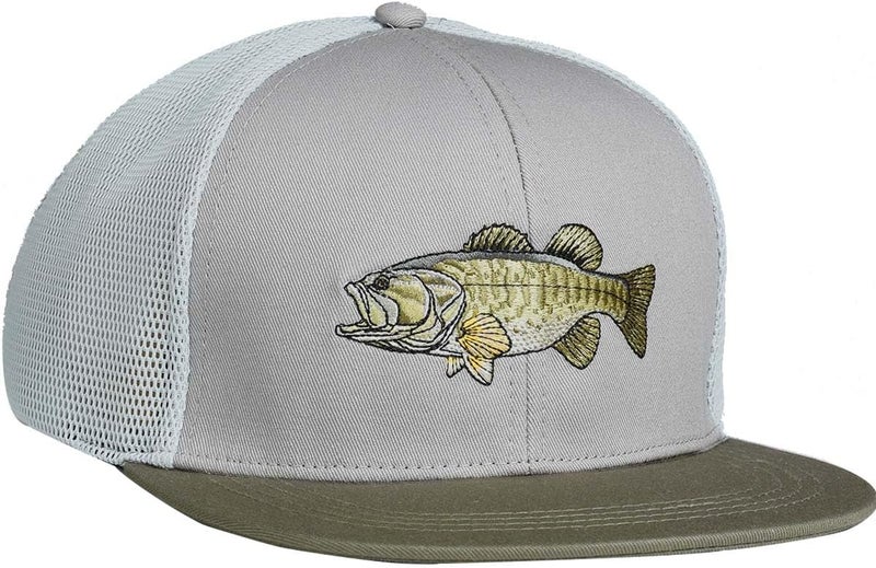 EDTREK Outdoorsman Pro Trucker Breathable Mesh Performance Cap - Flat Brim Snapback Hat - Image 1